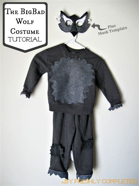 easy big bad wolf costume|homemade big bad wolf costume.